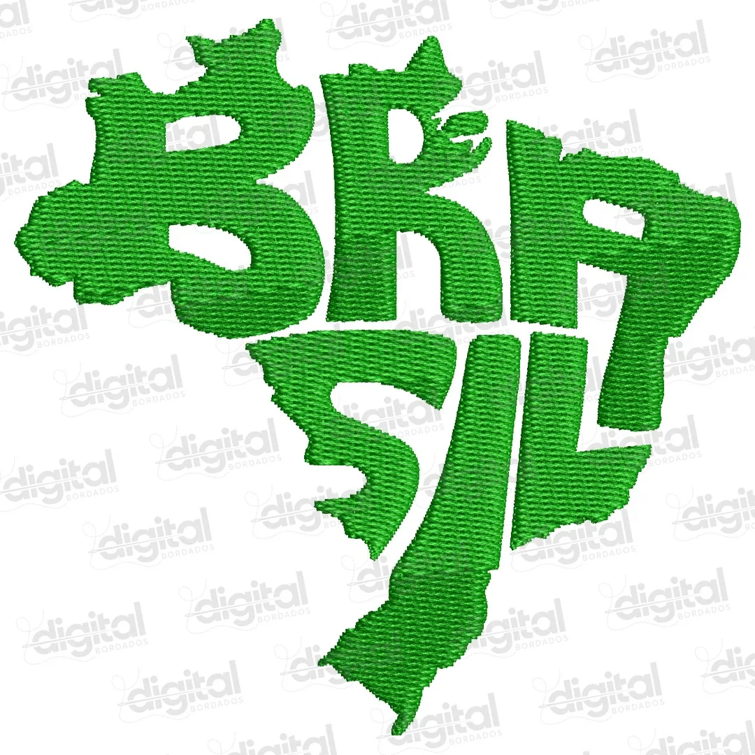 Matriz Bordado Brasil