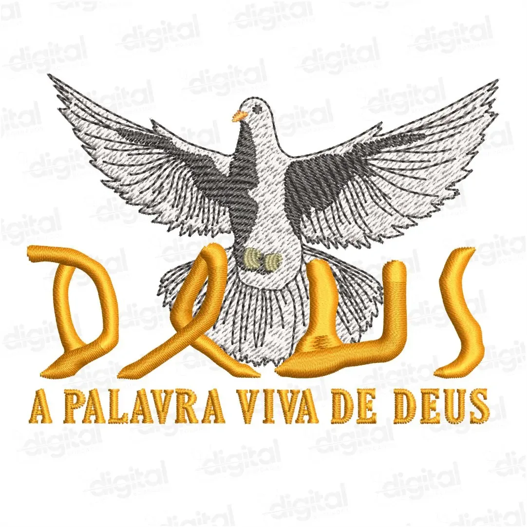 Matriz Bordado A Palavra Viva de Deus