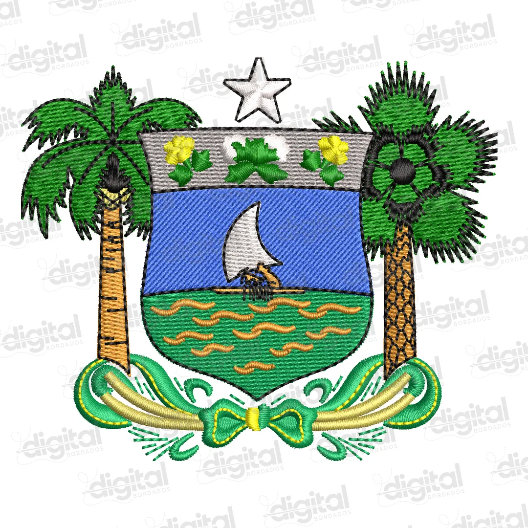 Matriz Bordado Brasão de Armas Rio Grande do Norte