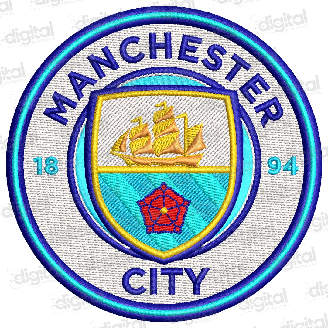 Matriz Bordado Logo Manchester City