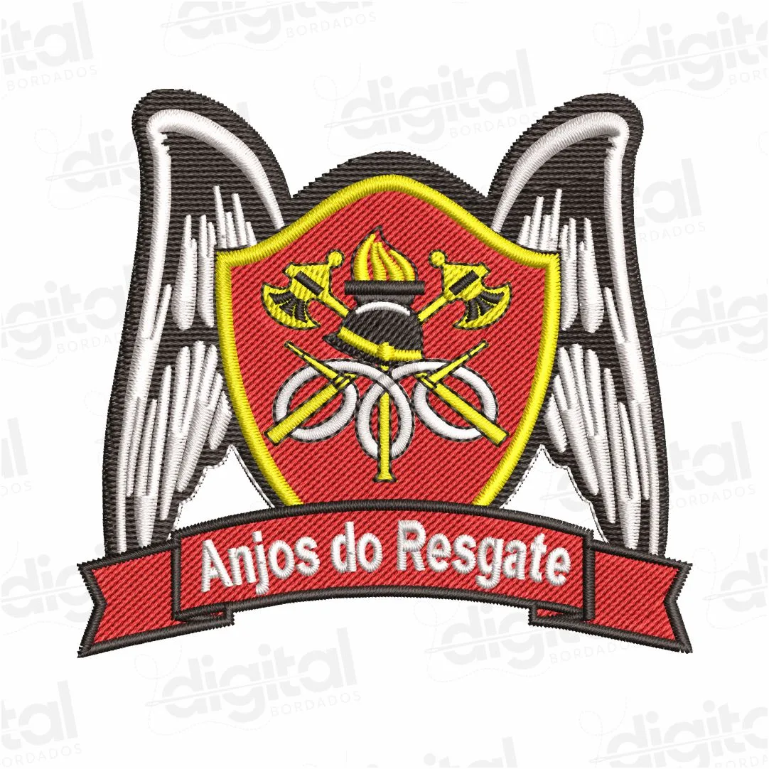 Matriz Bordado Anjos do Resgate