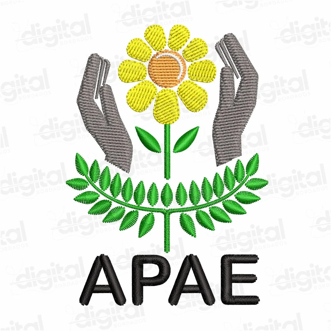 Matriz Bordado APAE Associação de Pais e Amigos