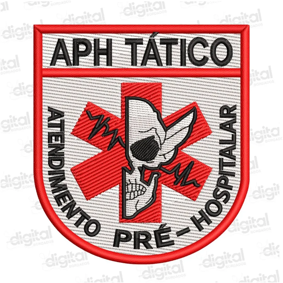 Matriz Bordado Atendimento Pré Hospitalar APH