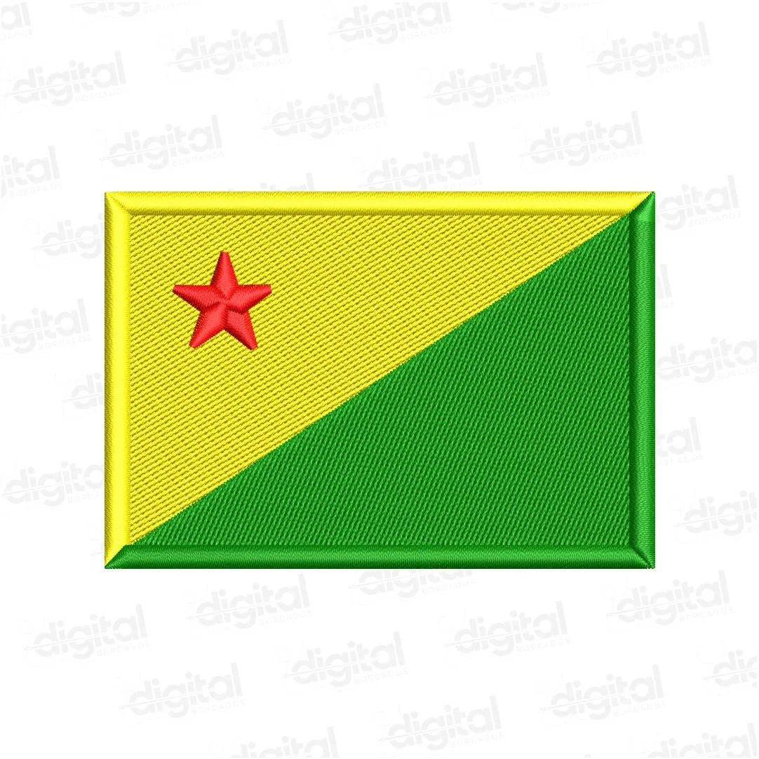 Matriz Bordado Bandeira Acre