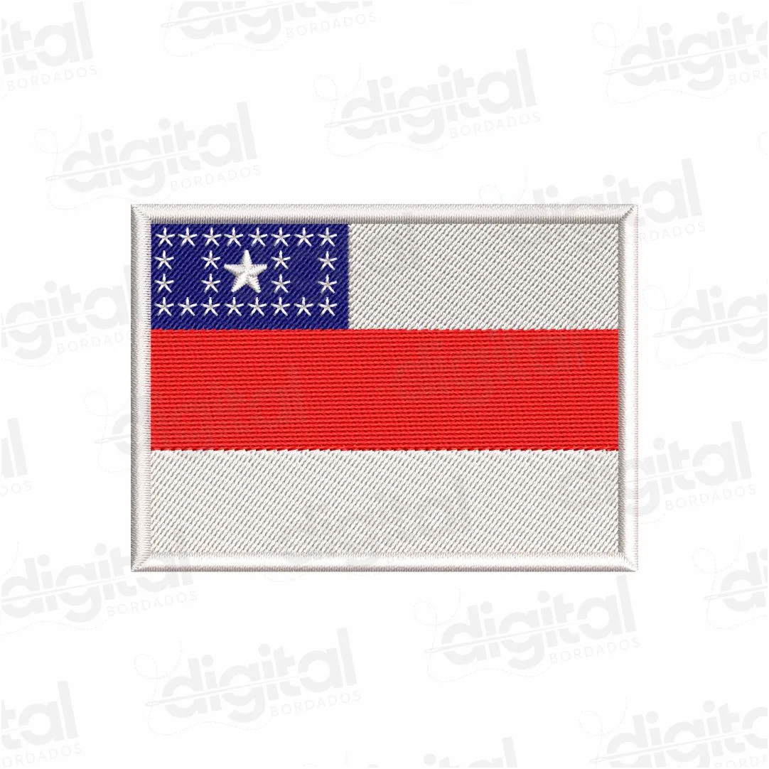 Matriz Bordado Bandeira Amazonas