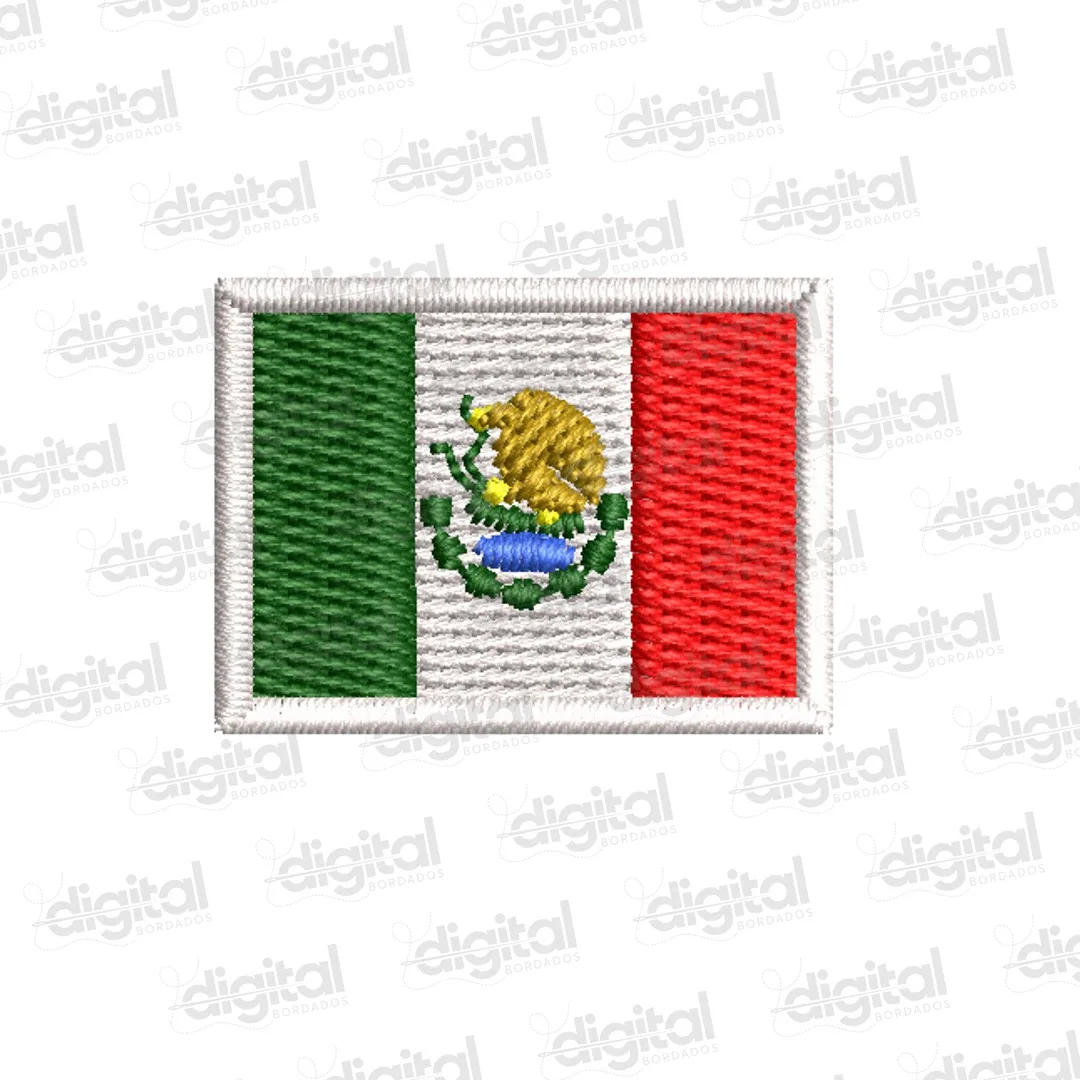 Matriz Bordado Bandeira do México