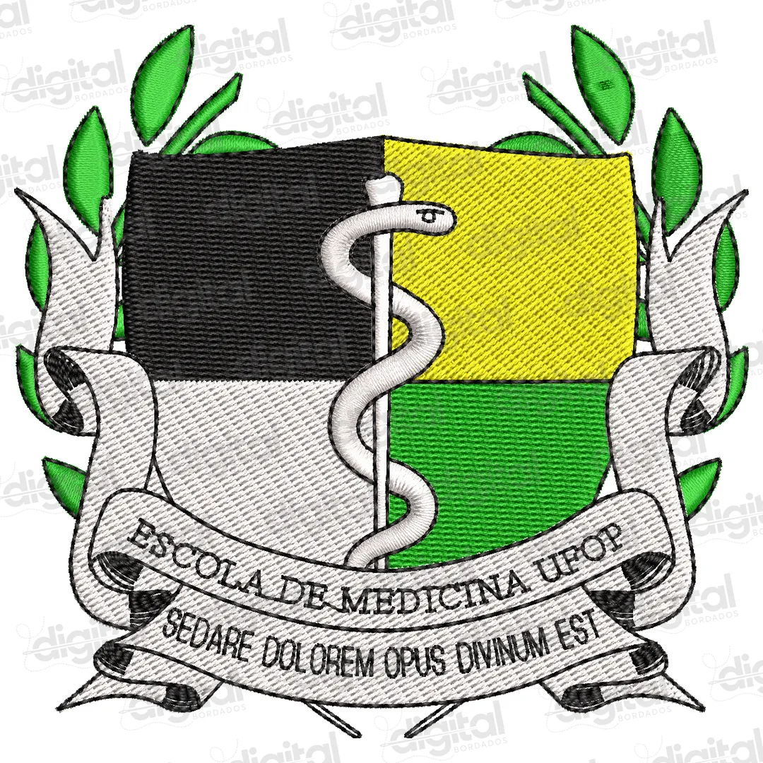 Matriz Bordado Escola de Medicina UFOP