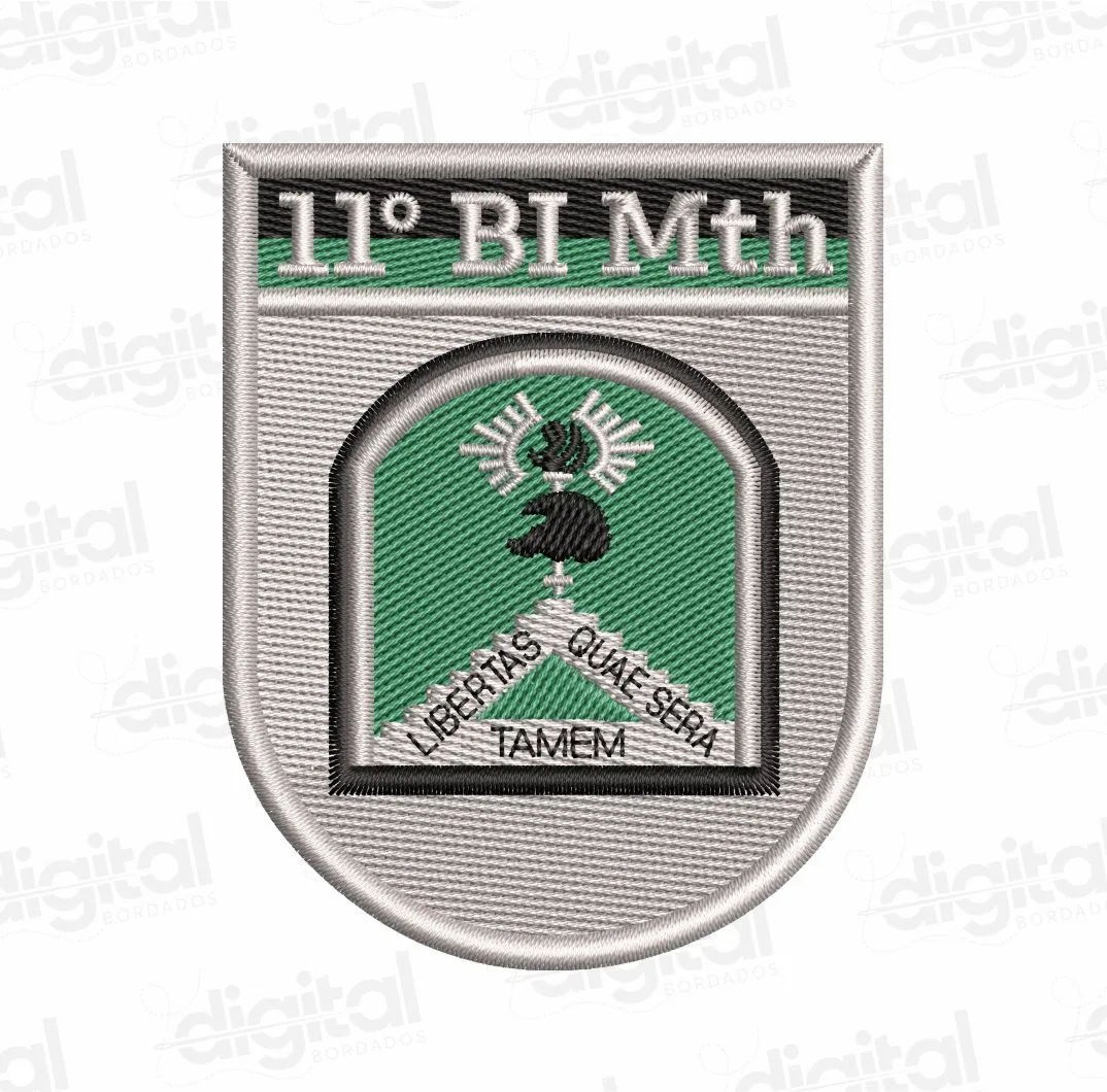 Matriz Bordado Batalhão de Infantaria 11Bimth
