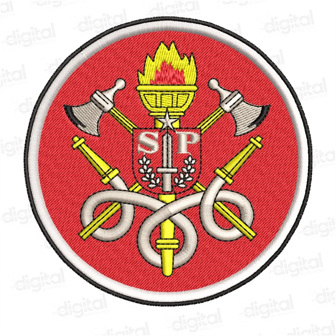 Matriz Bordado Bombeiros SP