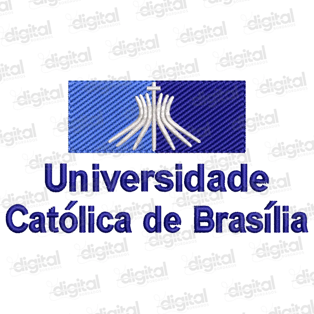 Matriz Bordado Universidade Católica de Brasília