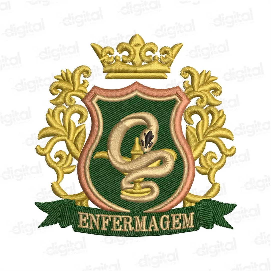 Matriz Bordado Brasão Enfermagem 2