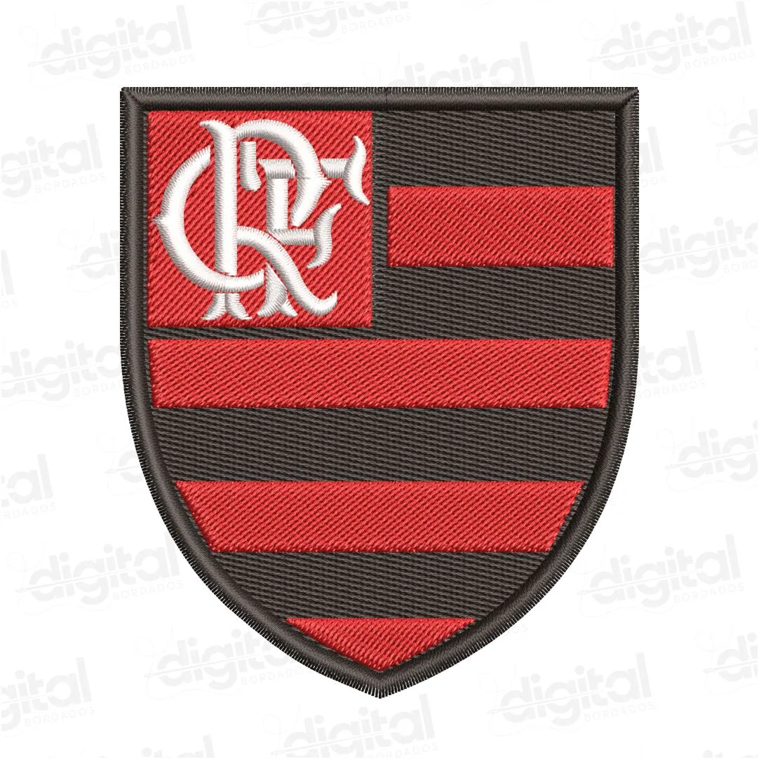 Matriz Bordado Brasão Flamengo