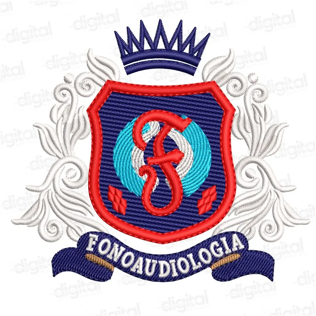 Matriz Bordado Brasão Fonoaudiologia