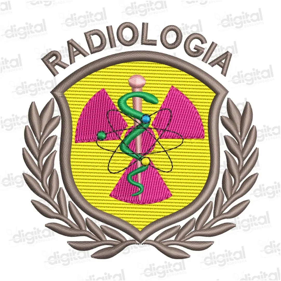 Matriz Bordado Brasão Radiologia 2