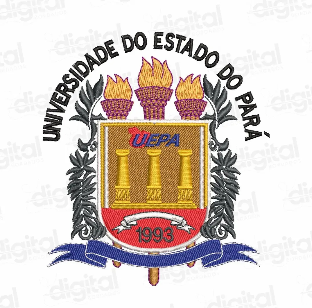 Matriz Bordado Brasão Uepa