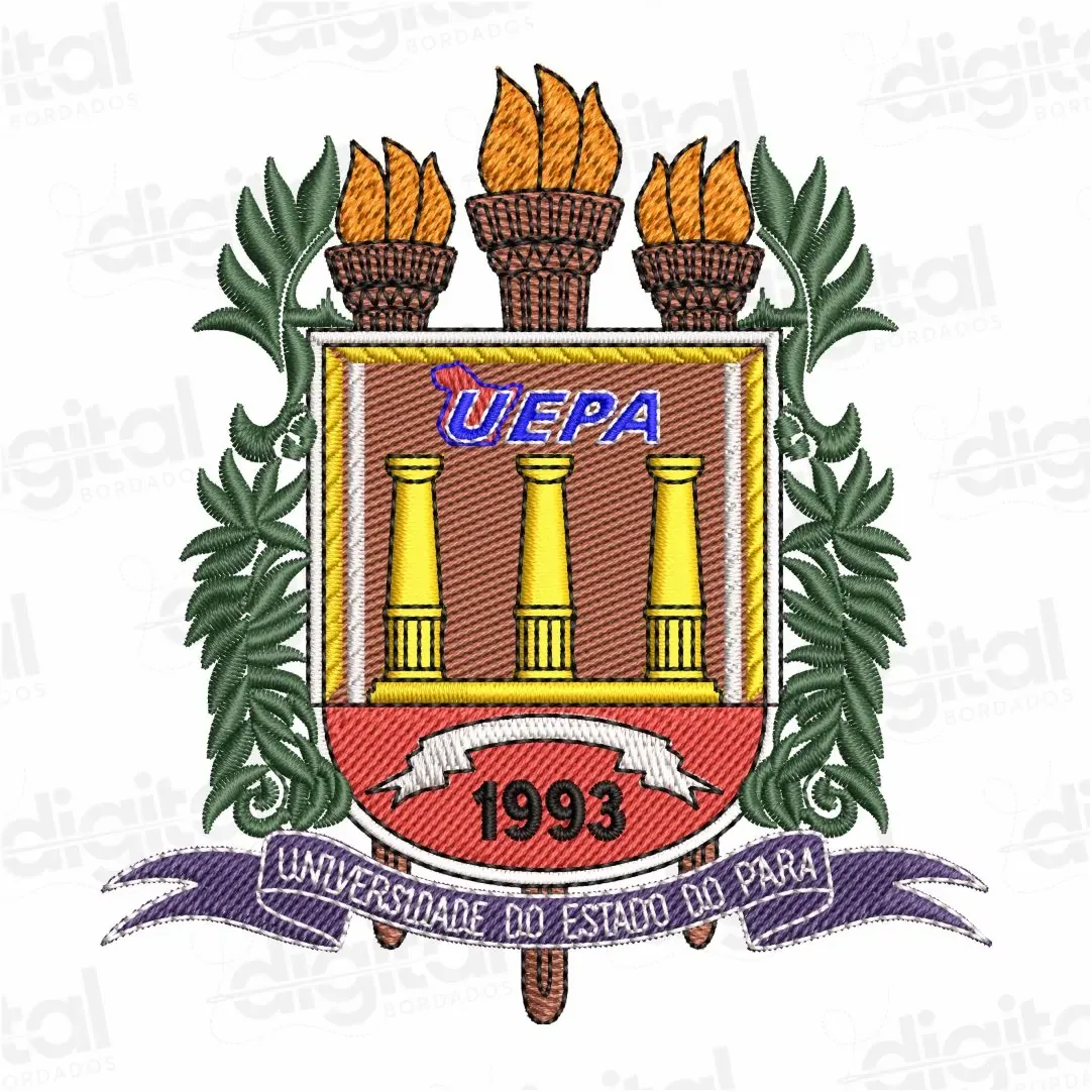 Matriz Bordado Brasão Uepa 2