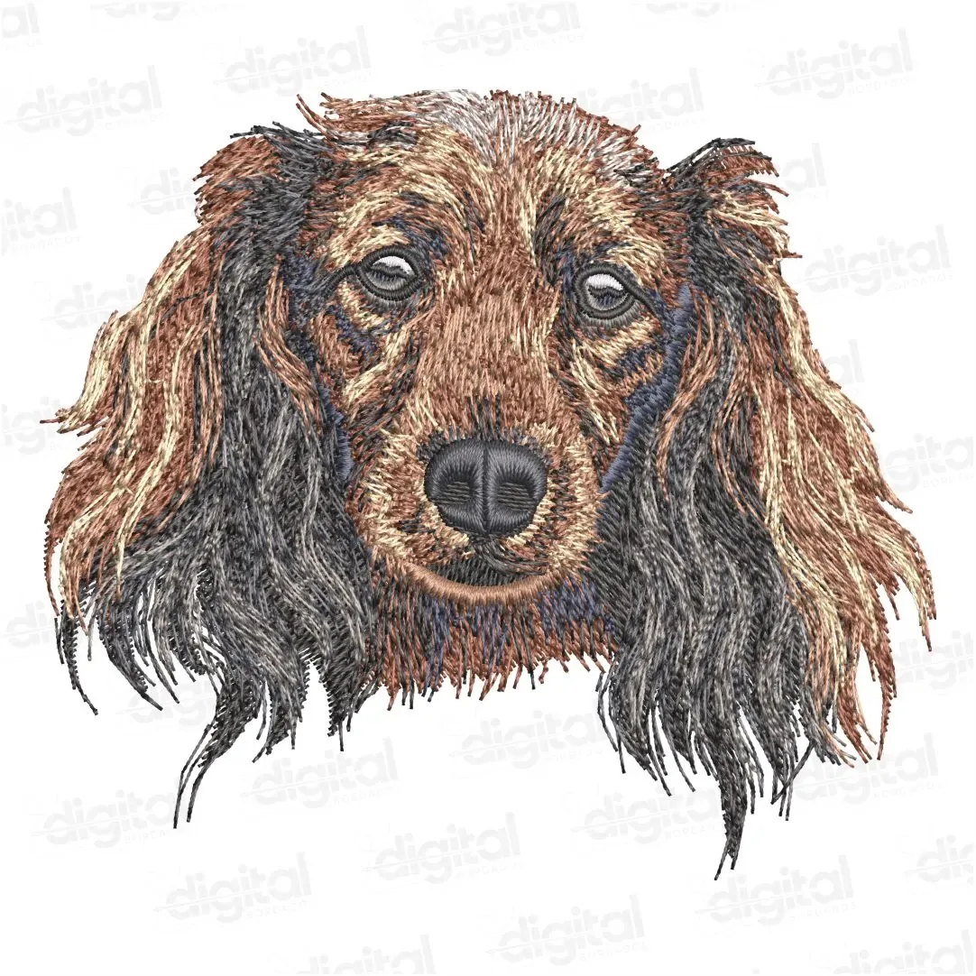 Matriz Bordado Cachorro Dachshund