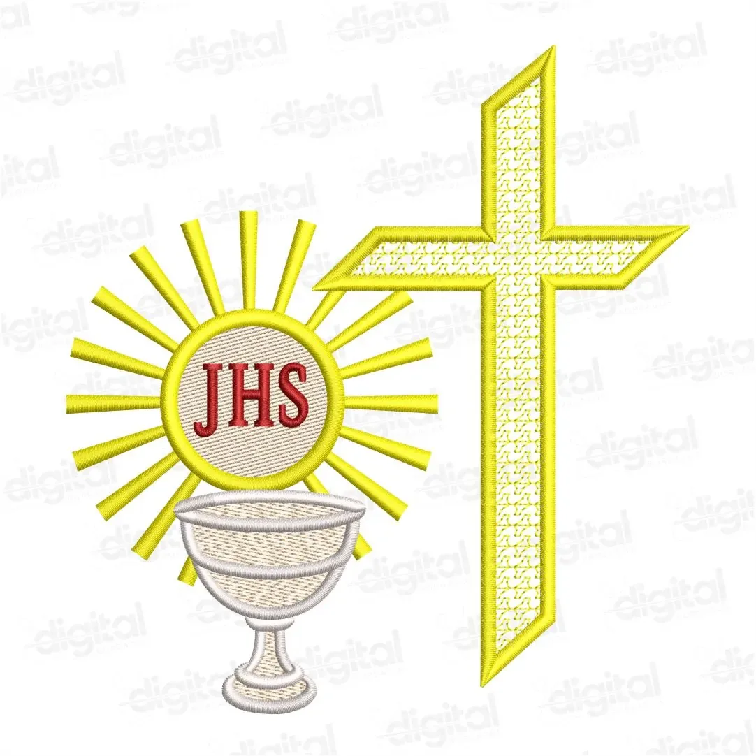Matriz Bordado Cálice JHS