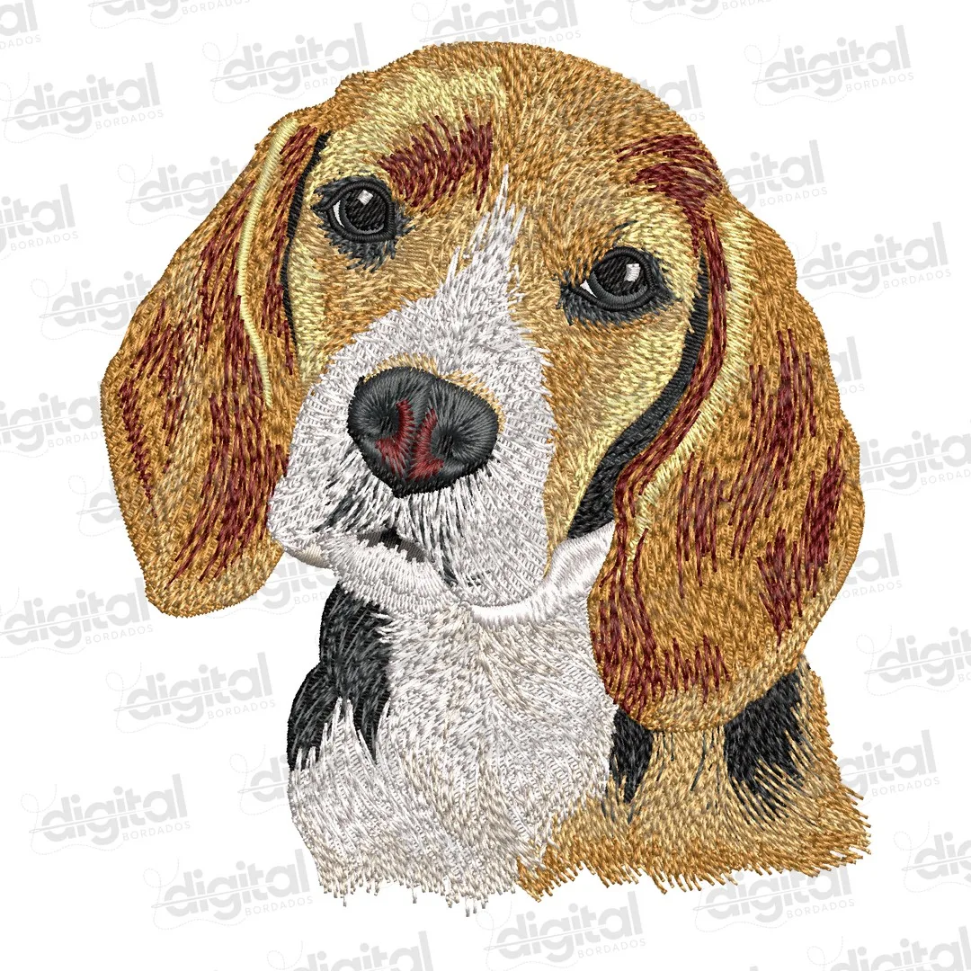Matriz Bordado Cão American Beagle