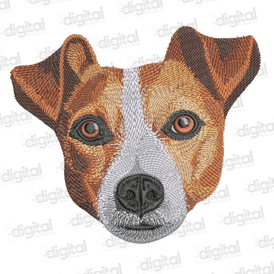Matriz Bordado Cão Jack Russell