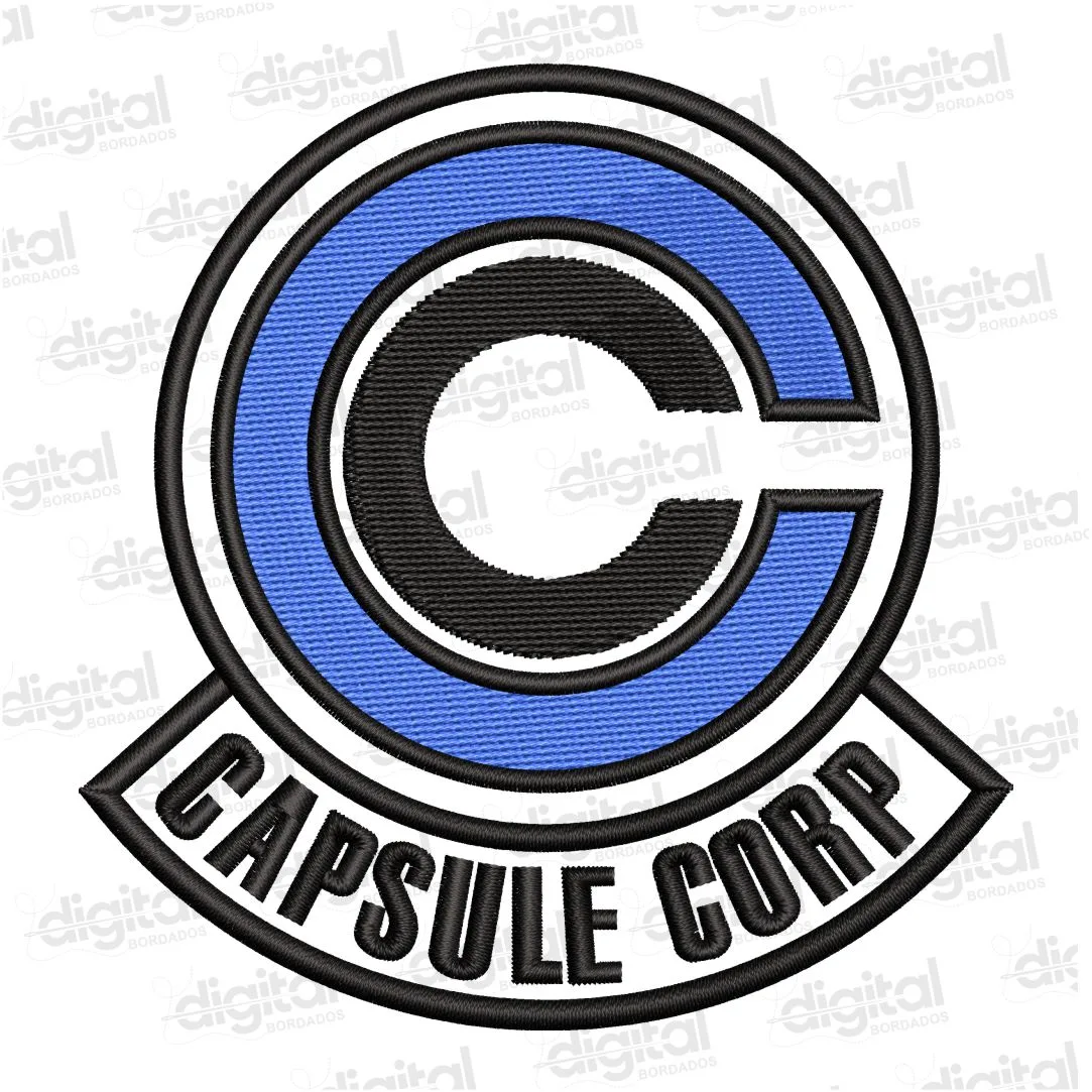 Matriz Bordado Capsule Corp