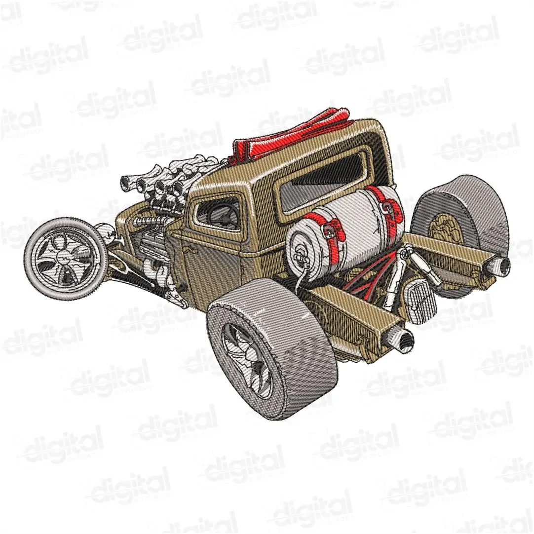 Matriz Bordado Carrinho Hotwheels