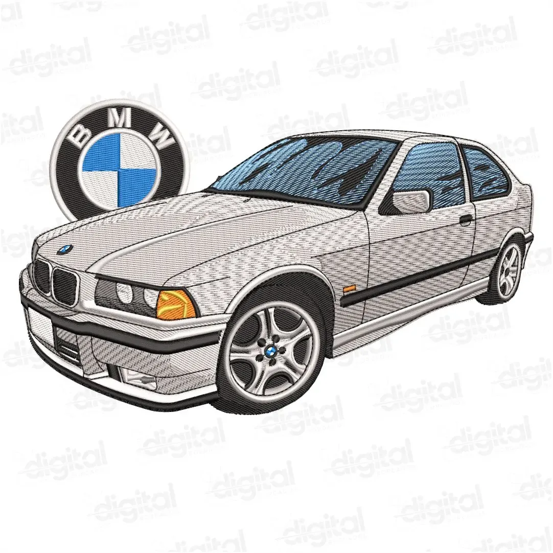 Matriz Bordado Carro BMW