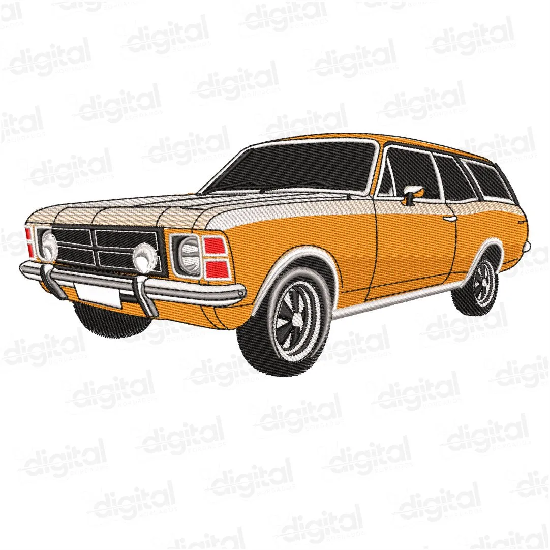 Matriz Bordado Carro Caravan