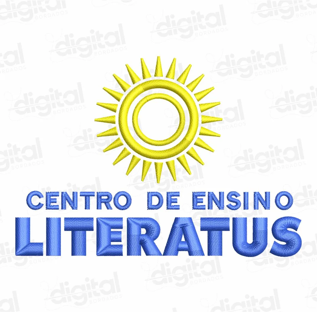 Matriz Bordado Centro de Ensino Literatus