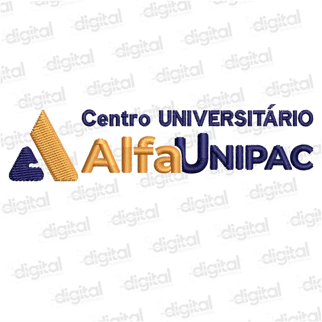 Matriz Bordado Centro Universitário Alfa Unipac