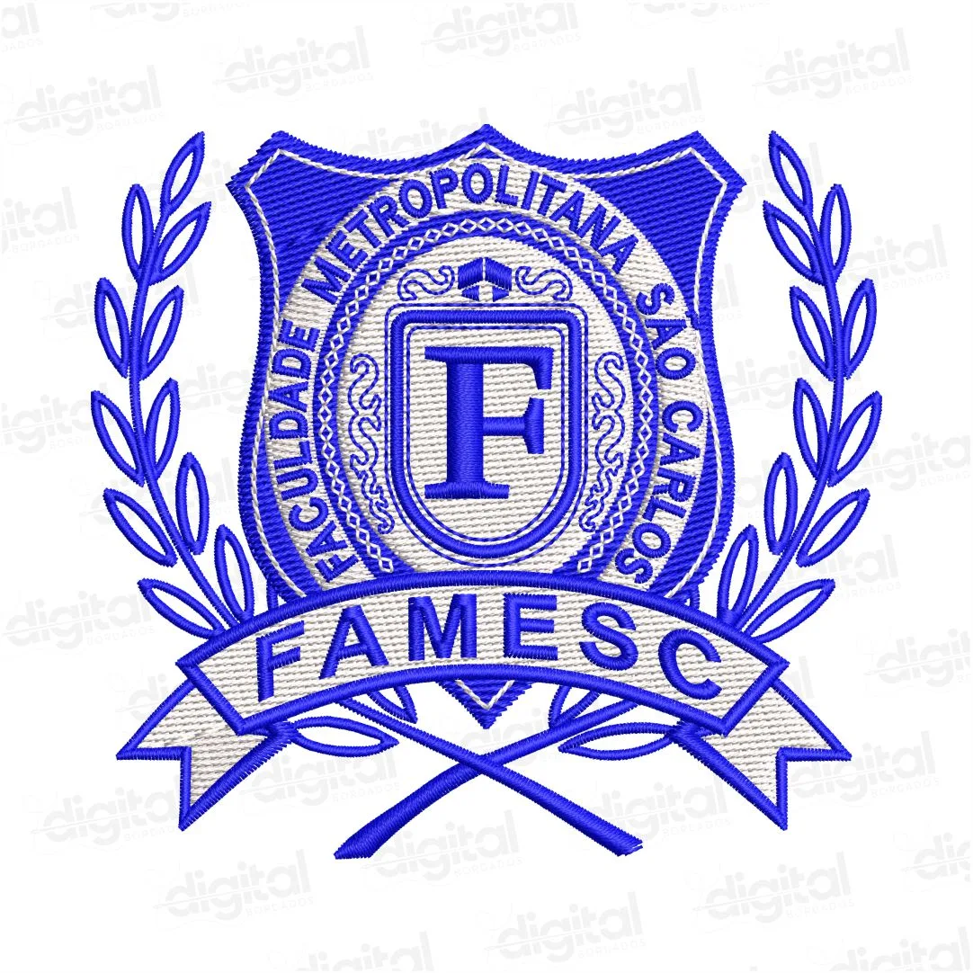 Matriz Bordado Centro Universitário Famesc