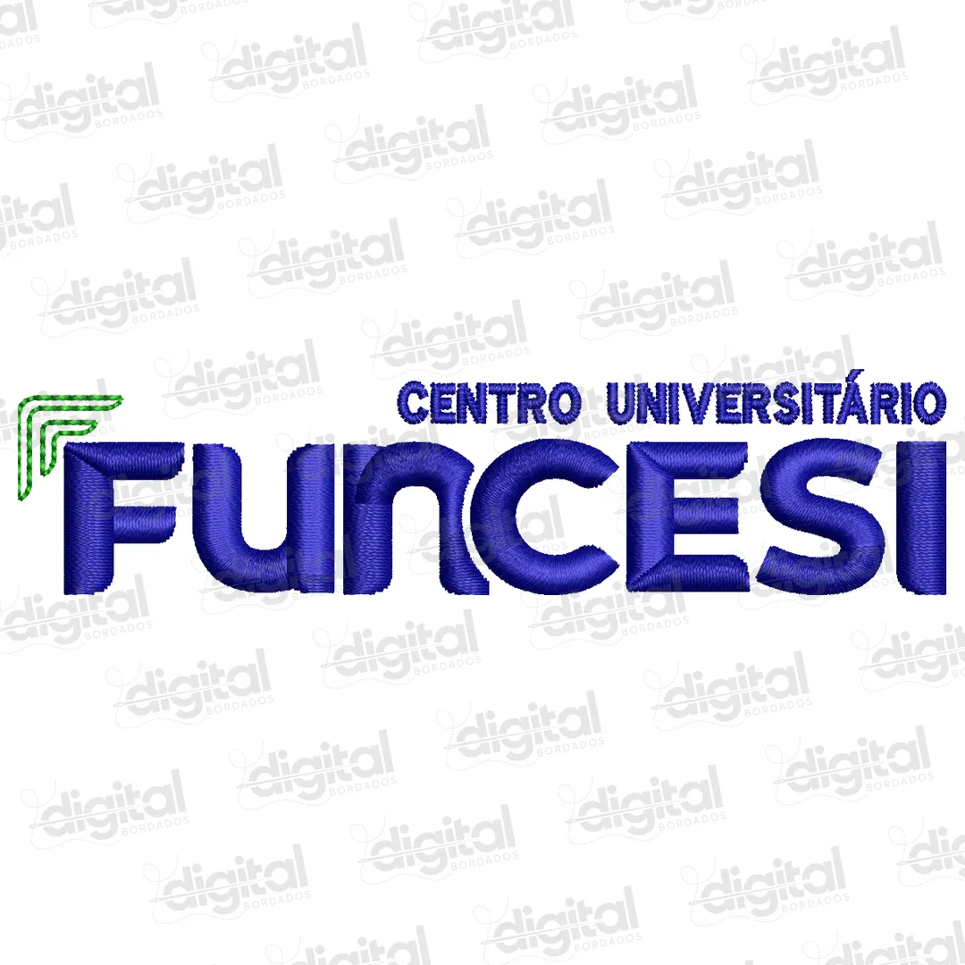 Matriz Bordado Centro Universitário Funcesi