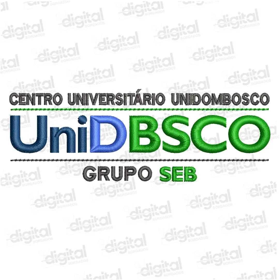 Matriz Bordado Centro Universitário Unidombosco