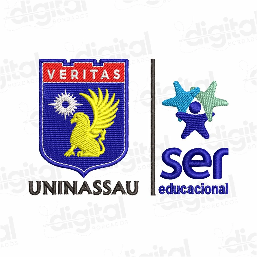 Matriz Bordado Centro Universitário Uninassau 3