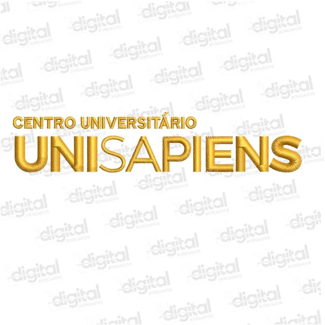 Matriz Bordado Centro Universitário Unisapiens