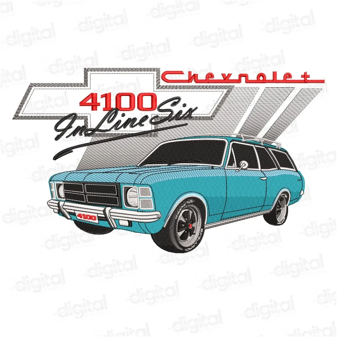 Matriz Bordado Chevrolet Caravan 2