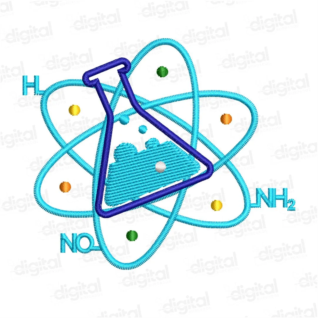 Matriz Bordado Cientista 2