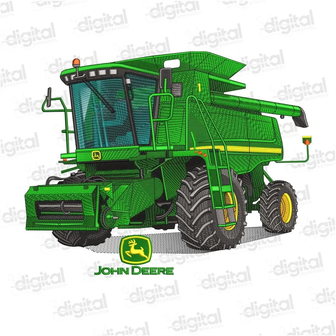 Matriz Bordado Colheitadeira John Deere