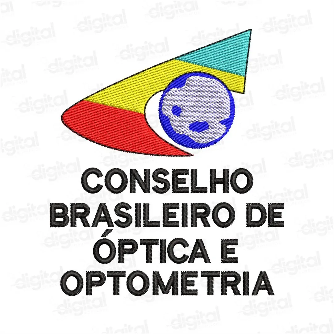 Matriz Bordado Conselho Brasileiro de Óptica e Optometria