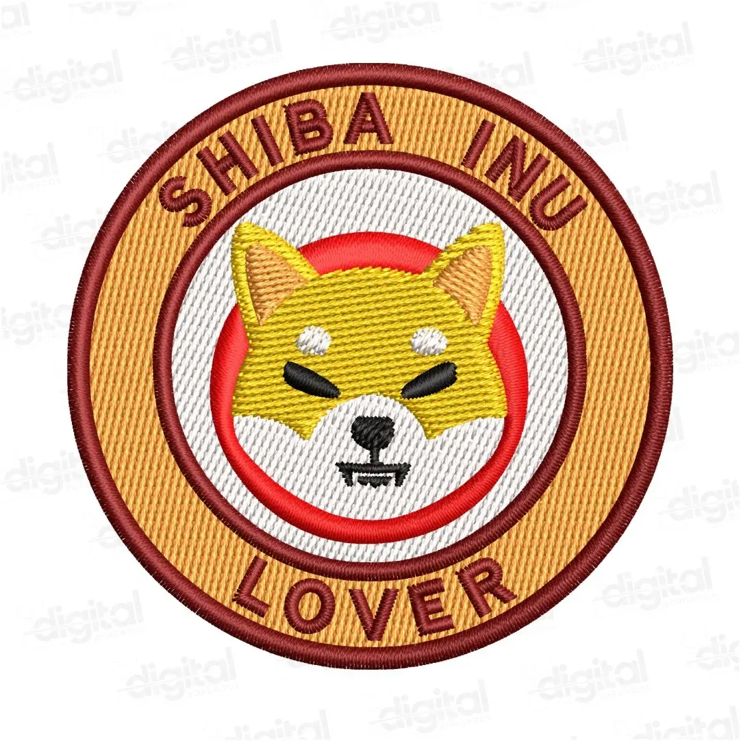 Matriz Bordado Cripto Shiba Inu