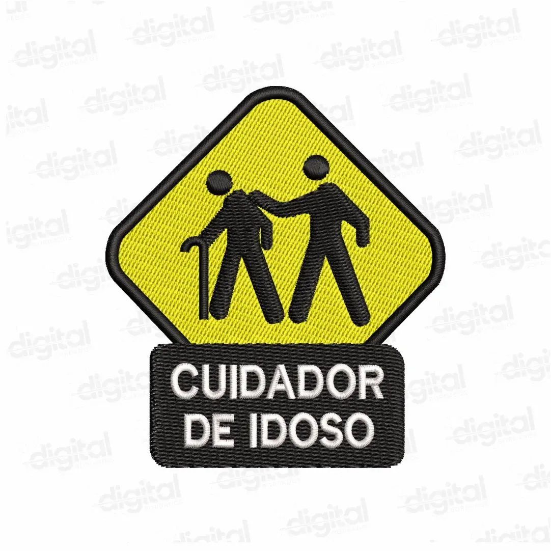 Matriz Bordado Cuidador de Idoso 1