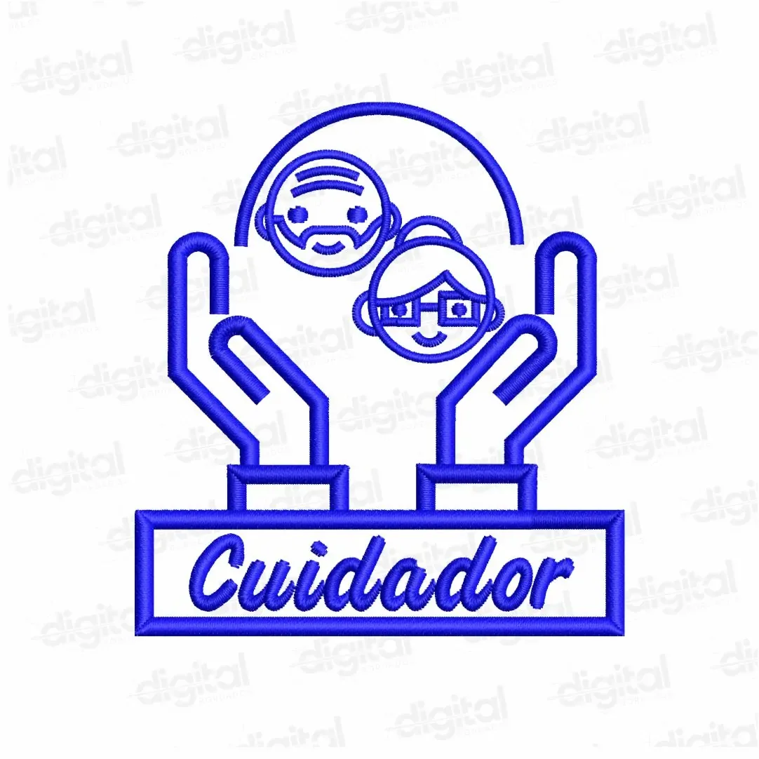 Matriz Bordado Cuidador de Idoso 2
