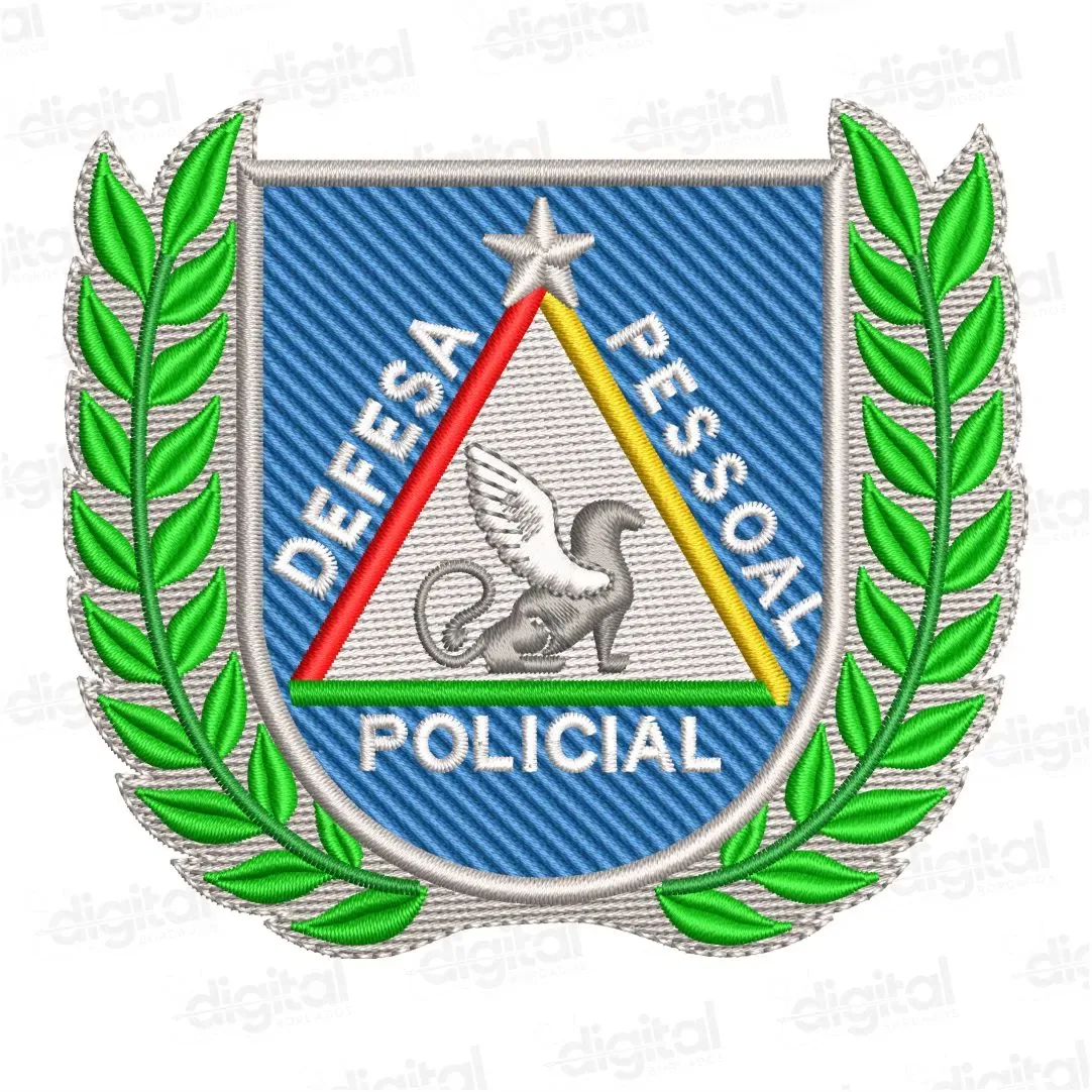 Matriz Bordado Defesa Pessoal Policial