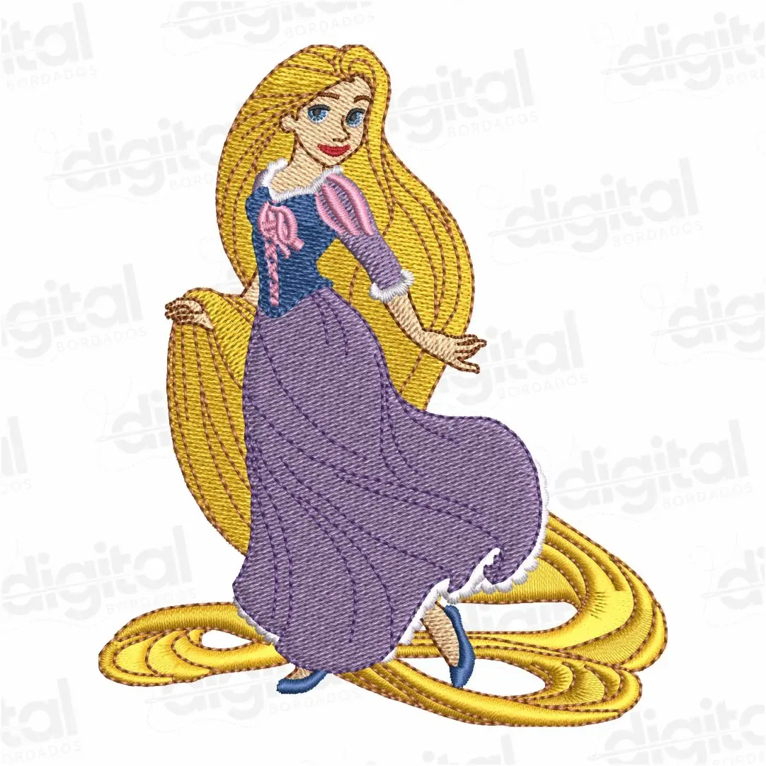 Matriz Bordado Disney Rapunzel 1