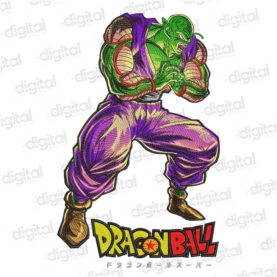 Matriz Bordado Dragon Ball Z Piccolo
