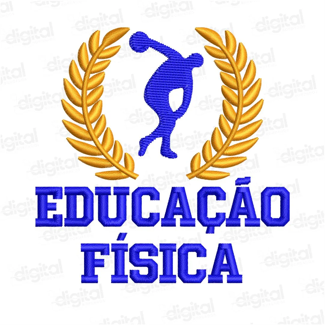 Matriz Bordado Educação Física