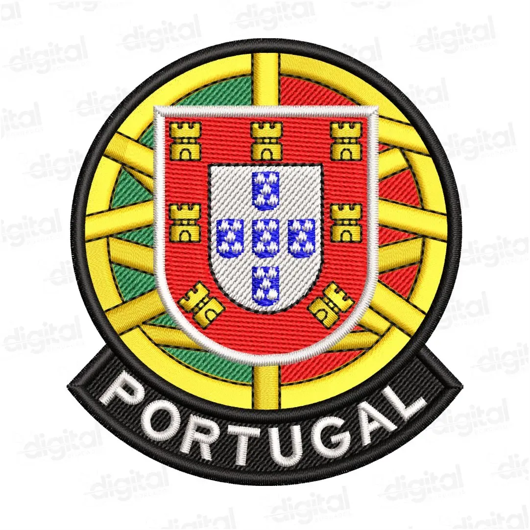 Matriz Bordado Emblema Portugal Esfera Armilar