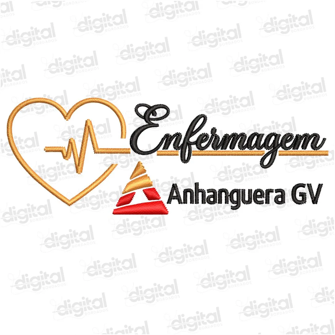 Matriz Bordado Enfermagem Anhanguera