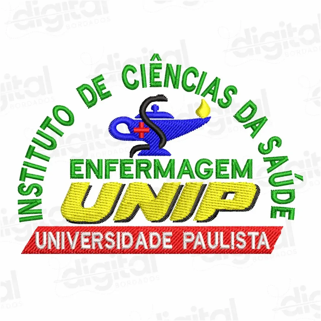 Matriz Bordado Enfermagem Unip Paulista