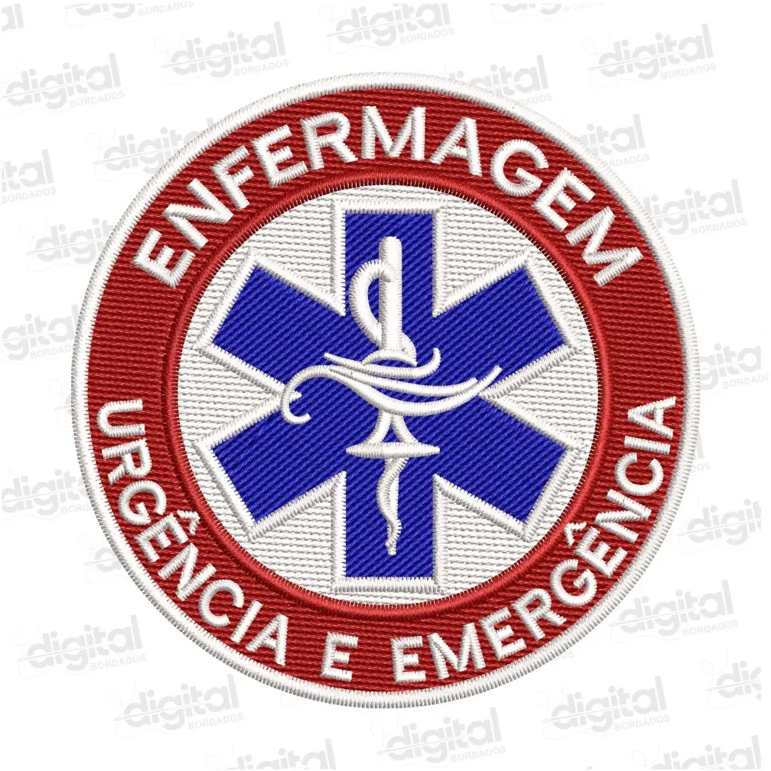 Matriz Bordado Enfermagem Urgência e Emergência